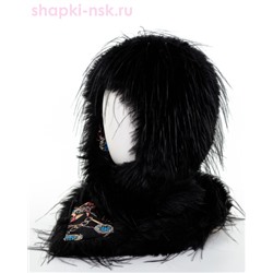 Леона экомех страус Капюшон женский (56-58)