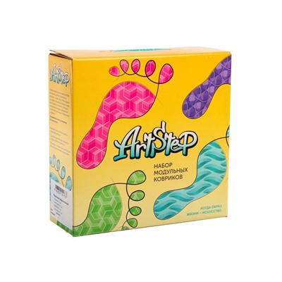 Модульный массажный коврик ARTSTEP, 8 шт.