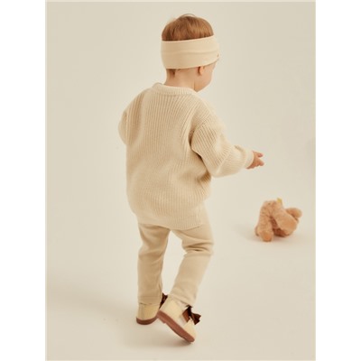 Легинсы SL HOME, рост 62-68 см, бежевые