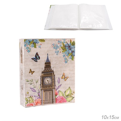 Фотоальбом 80 фото 10x15 Города / 9390 /уп 48/ 20 листов