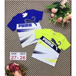 футболка лимонная PUMA
