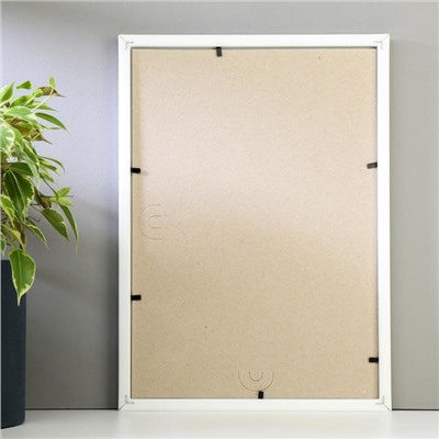 Фоторамка для фото 21×30 см Madeleine, пластик, белый