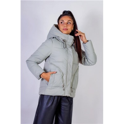 Демисезонная женская куртка весна осень 9602 (Бирюза)