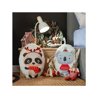 Подушка декоративная новогодняя «Этель. Коала» 28×37 см