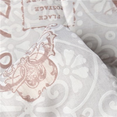 Одеяло зимнее (утеплённое) 1.5 сп. 140×205 см, ватин 400 г/м², МИКС