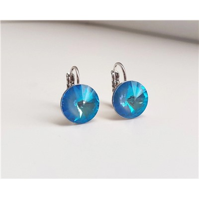 Серьги с кристаллами Swarovski