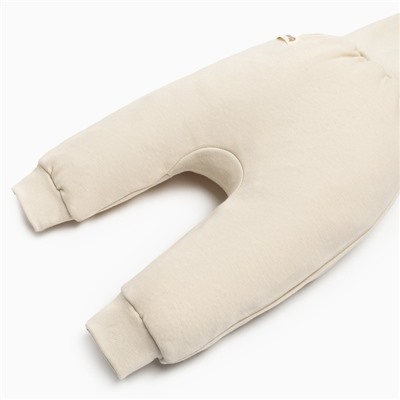 Ползунки - штанишки «Крошка Я» BASIC LINE, рост 86-92 см, молочные