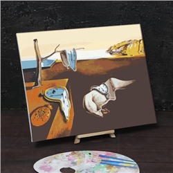 Картина по номерам на холсте с подрамником «Постоянство памяти» Сальвадор Дали, 40×50 см