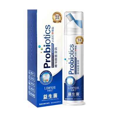 Отбеливающая зубная паста Dr. Li’s со вкусом черники