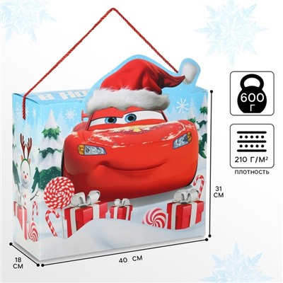 Пакет-коробка «В Новый год! Только вперёд», 40×31×18 см