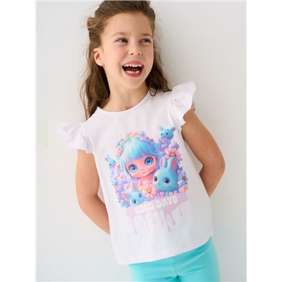 Джемпер трикотажный для девочек (футболка)