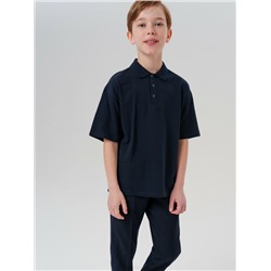 Джемпер трикотажный с воротником поло для мальчиков
