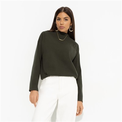 Джемпер со сборкой, Долгожданное приглашение (green)