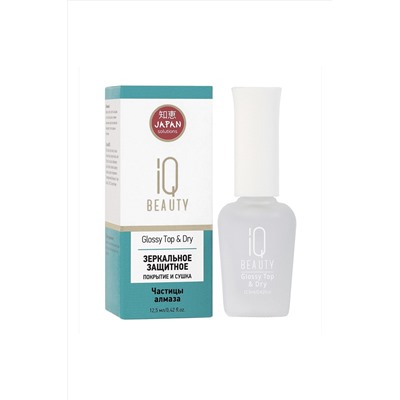 IQ Beauty Зеркальное защитное покрытие и сушка / Glossy Top & Dry, 12,5 мл KRISTALLER, 1106644