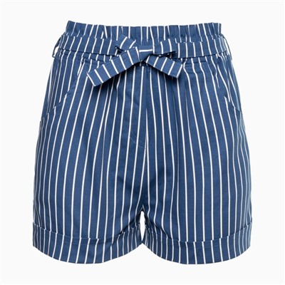 Шорты женские повседневные, синие, размер 46