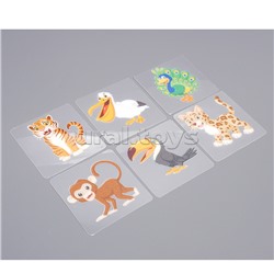 Счёты деревянные многофункциональные "Азбука" с обучающим пособием для детей