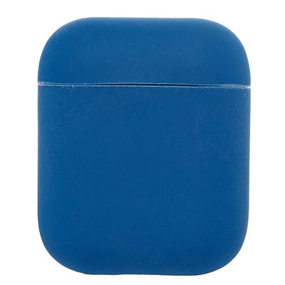 Чехол - Soft touch для кейса "Apple AirPods" (blue)