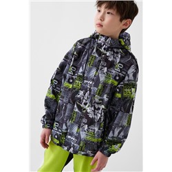 Куртка текстильная с полиуретановым покрытием для мальчиков (ветровка) PLAYTODAY, 1240357