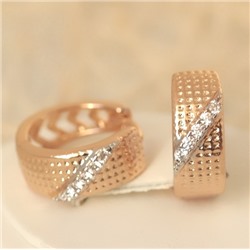 Серьги позолота  H01-14696