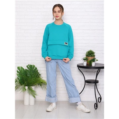 Толстовка "Кнопа" (Мята)