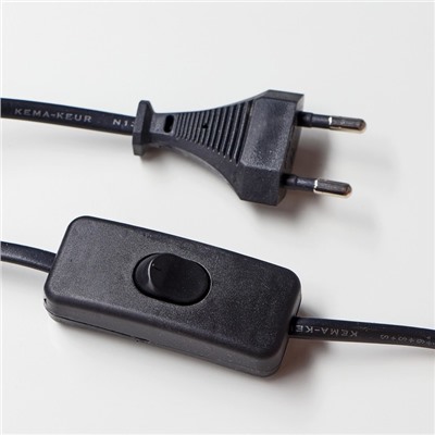 Бра с проводом 2571/1P, E27, 40 Вт, хром, 12×26 см