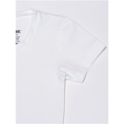 2018-01 Футболка для мальчиков белая (BAYKAR)