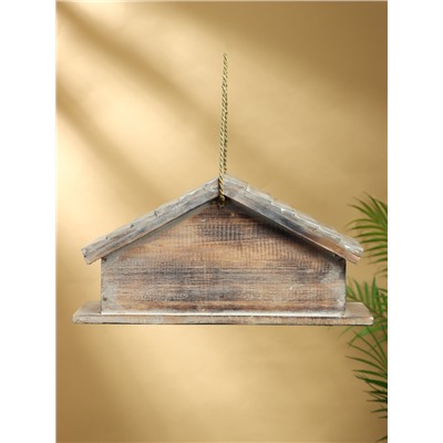 Подвесной декор «Скворечник», 40×15×20 см, дерево