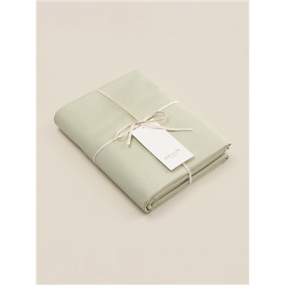 Простыня 1.5-спальная SL Home Herb, 160×235 см, сатин 300ТС, хлопок 100%