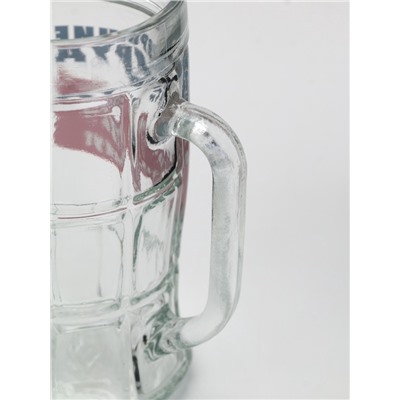 Кружка пивная с надписью «Терпение и труд», 500 мл, 18+