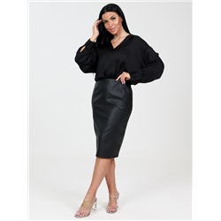 Боти - юбка черный