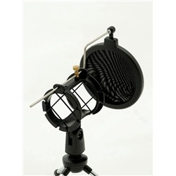 Микрофонная стойка настольная с поп-фильтром