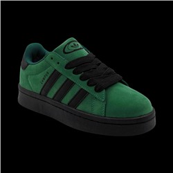 Кроссовки на меху 6335А-2 зеленые