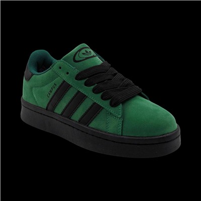 Кроссовки на меху 6335А-2 зеленые