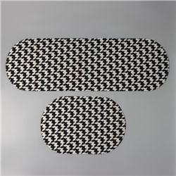 Коврики для дома SAVANNA «Лапка», 2 шт., 40×120 см, 40×60 см