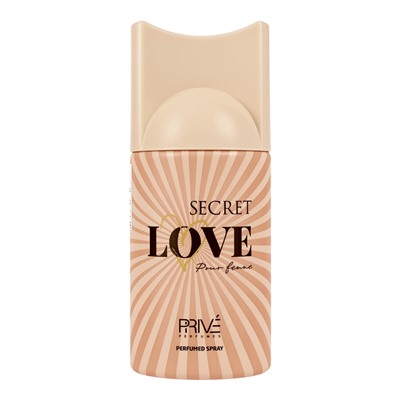Дезодорант-спрей Prive SECRET LOVE POUR FEMME женский, 250 мл