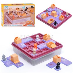 Игра настольная "Кошки-мышки" в коробке
