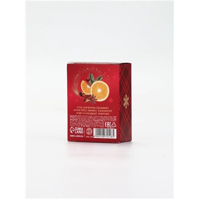 Соль для ванны, 100 г, с ароматом пряного глинтвейна, URAL LAB