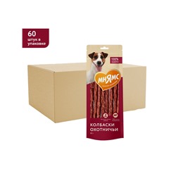 Лакомство «Мнямс» для собак, колбаски охотничьи, 80 г