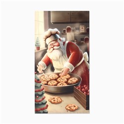 Полотенце кухонное «Этель» Cookies, 40×73 см, хлопок 100%, саржа 190 г/м²