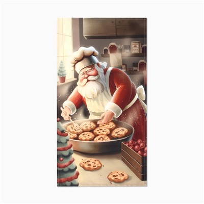 Полотенце кухонное «Этель» Cookies, 40×73 см, хлопок 100%, саржа 190 г/м²