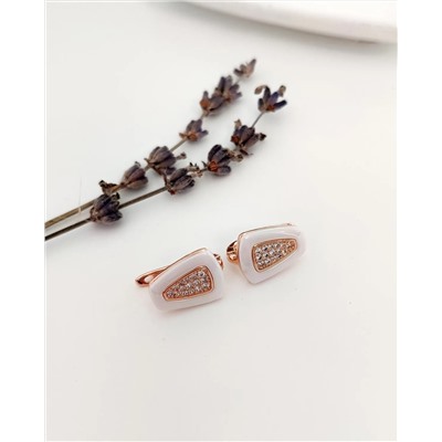 Серьги с керамикой