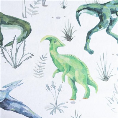 Постельное бельё 1.5-спальное «Этель» Just dino, бязь