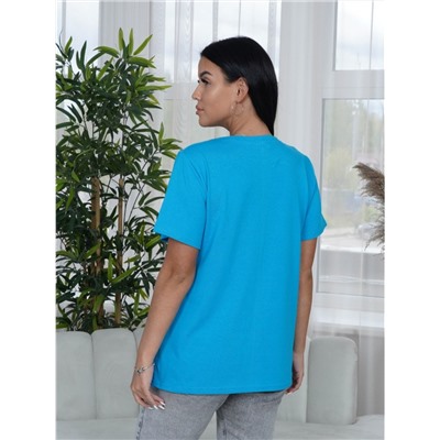 Футболка Дениза (Бирюза)