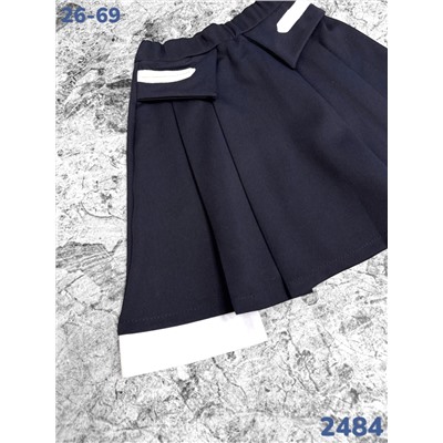 Юбка 2484 синий
