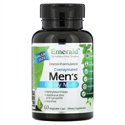 Emerald Laboratories, коферментный мультивитаминный комплекс для мужчин, прием 1 раз в день, 60 вегетарианских капсул