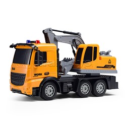 Машина "Стройка" р/у, 27 MHz, в коробке