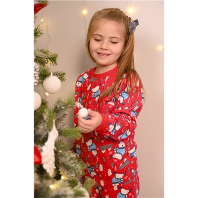 Детская новогодняя пижама Happyfox