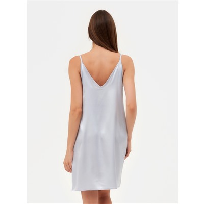 Сорочка ночная женская MINAKU: Light touch, цвет серебряный, размер 42