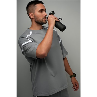 Мужской костюм оверсайз из футера двухнитки Happyfox