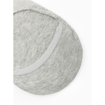 Носки-подследники с компрессией, размер 46-47, серые